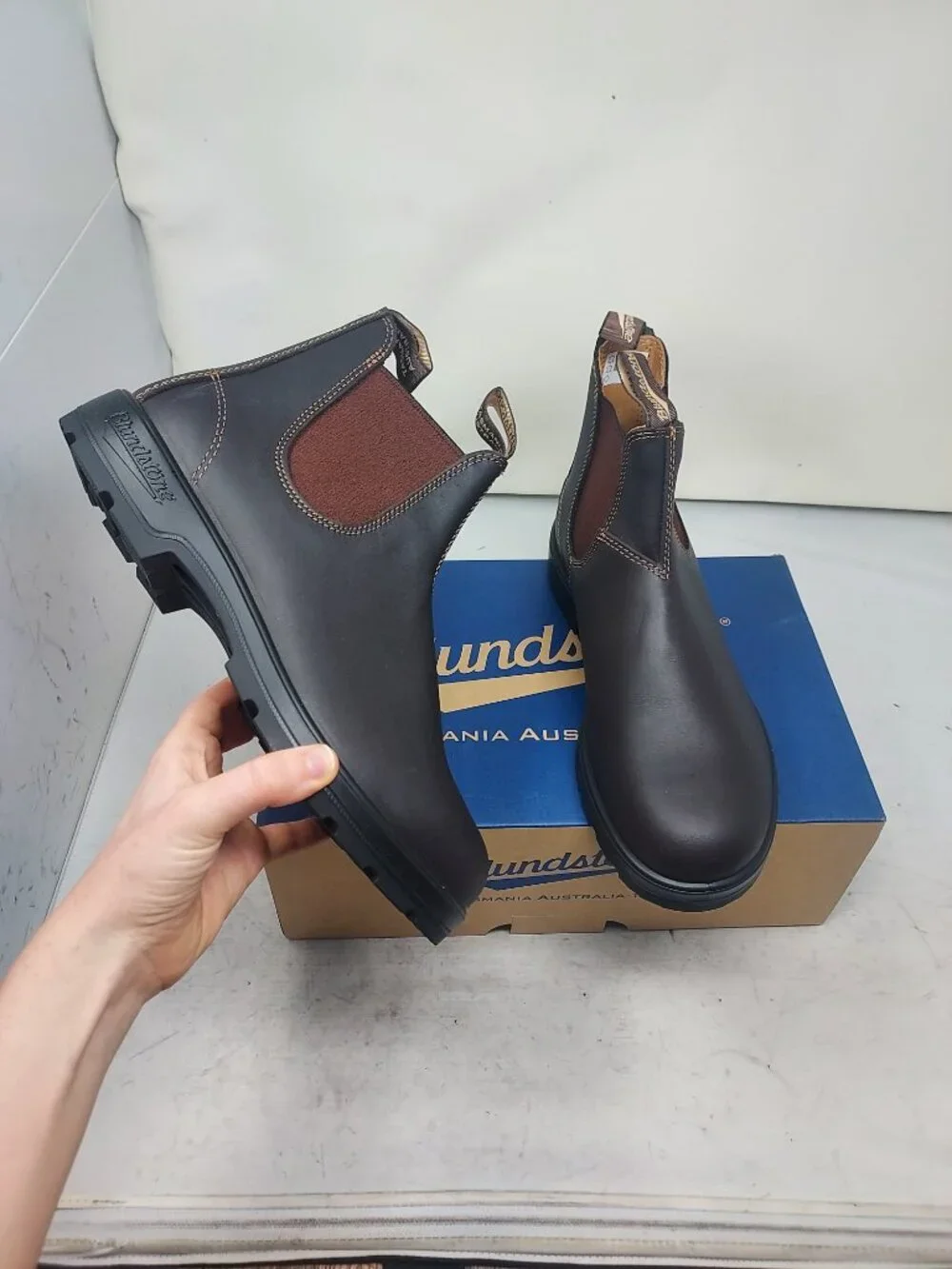 Blundstone 550 MENS Walnut Brown Chelsea Boot